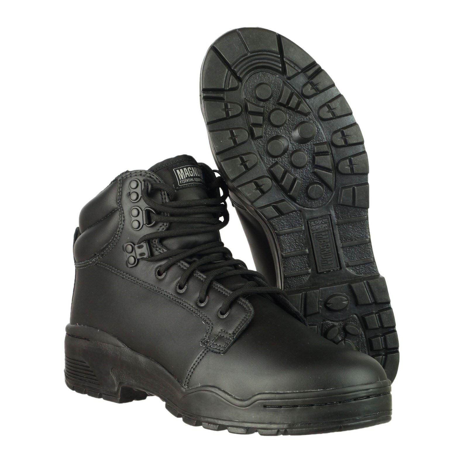 Magnum Patrol Cen Leder Schwarze Farbe Sicherheitsstiefel