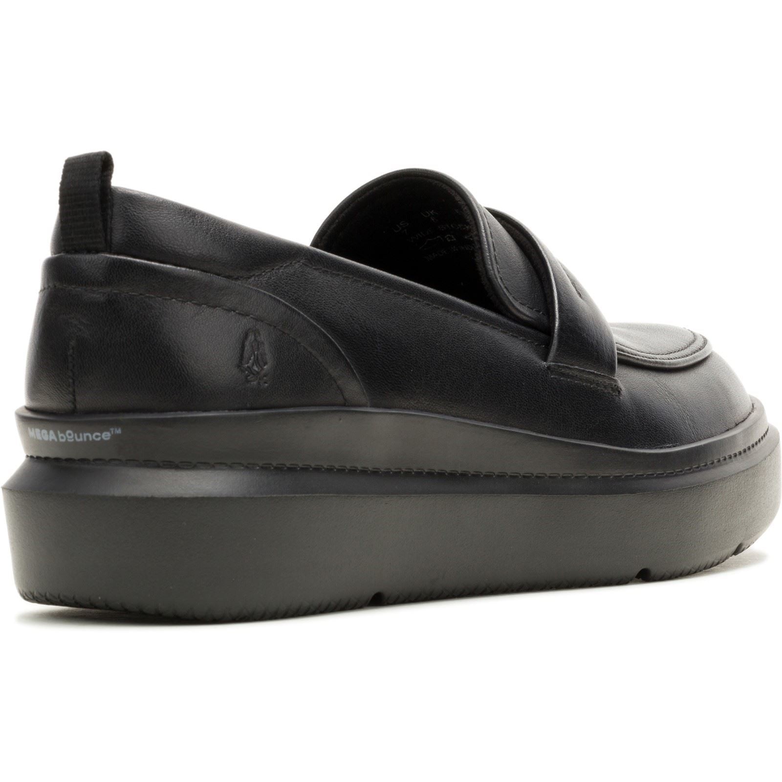 Hush Puppies Joy Penny Damenloafer Aus Schwarzem Leder