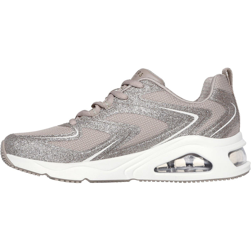 Skechers Tres-Air Uno Glit Airy Damen Taupe Sneaker