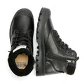 Palladium Pampa HI Snow Warm Leder Damen Schwarze Stiefel