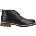 Hush Puppies Ricky Herren Schwarze Farbe Leder Knöchelstiefel