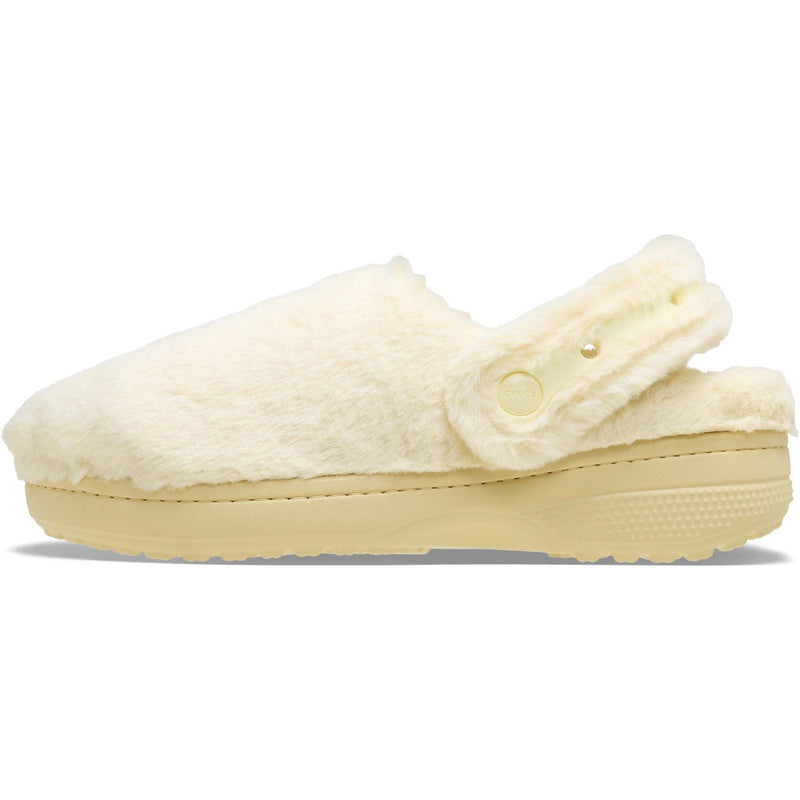 Crocs Classic Unfurgettable Polyester Damen Vanille Clogs