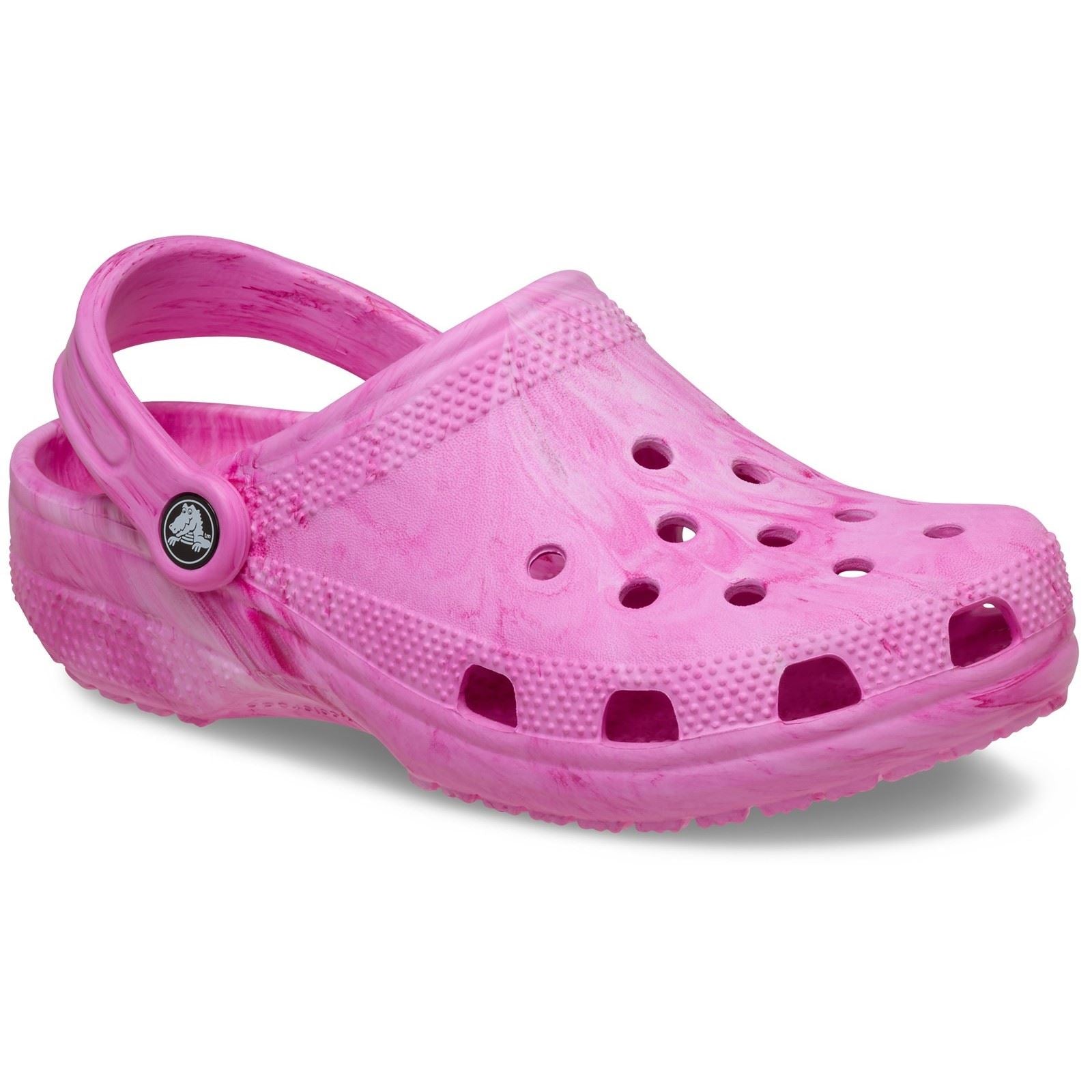 Crocs Classic Marbled Clog Thermoplastische rosa/multi Clogs