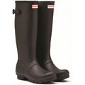 Hunter Original Tall Back Adjustable Gummistiefel Für Damen In Schwarz