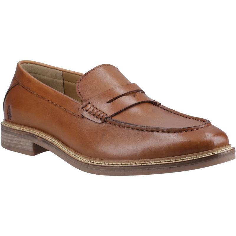 Hush Puppies Benedict Herren Mokassins Aus Braunem Leder