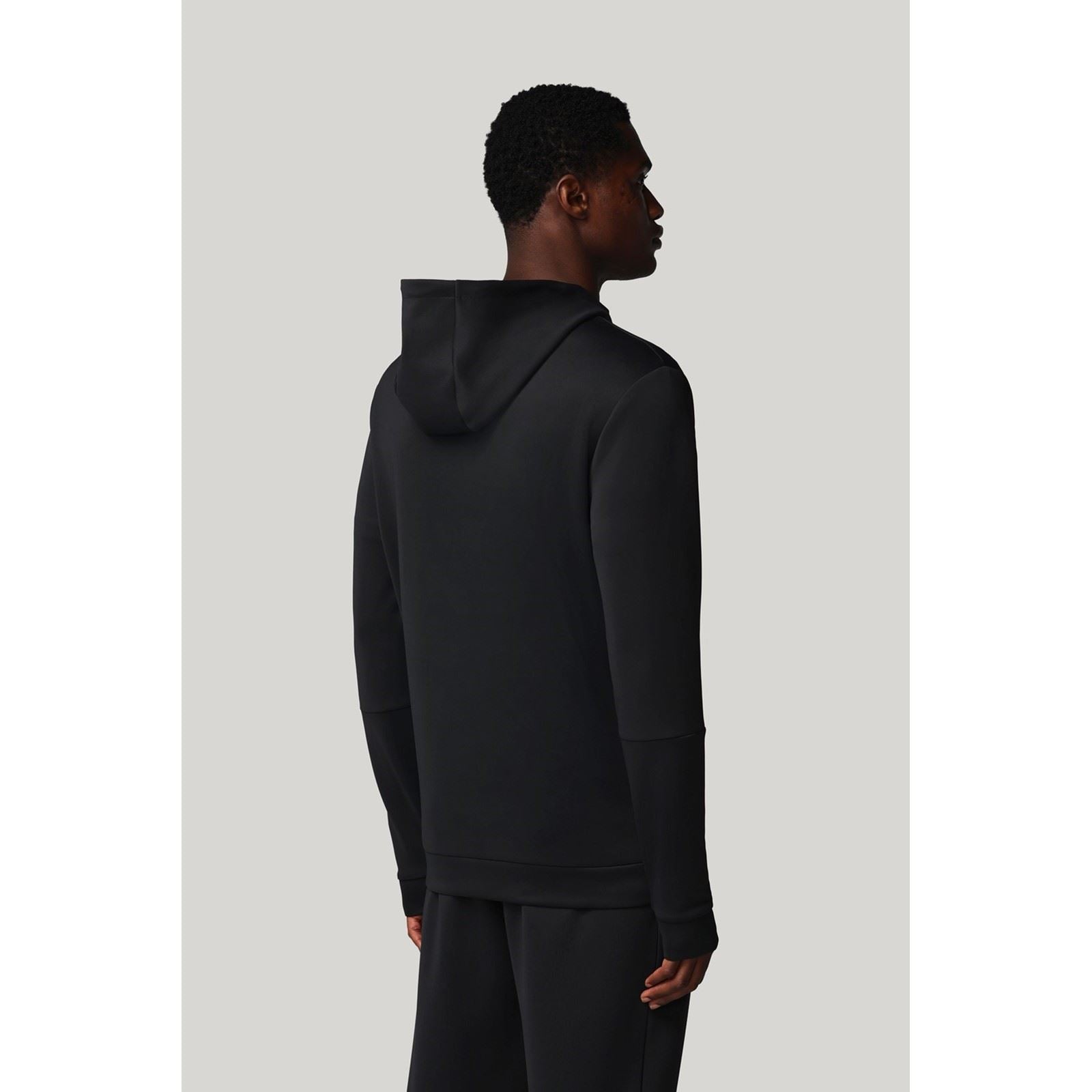 Castore Flex Hoodie Herren Schwarzes Kapuzensweatshirt