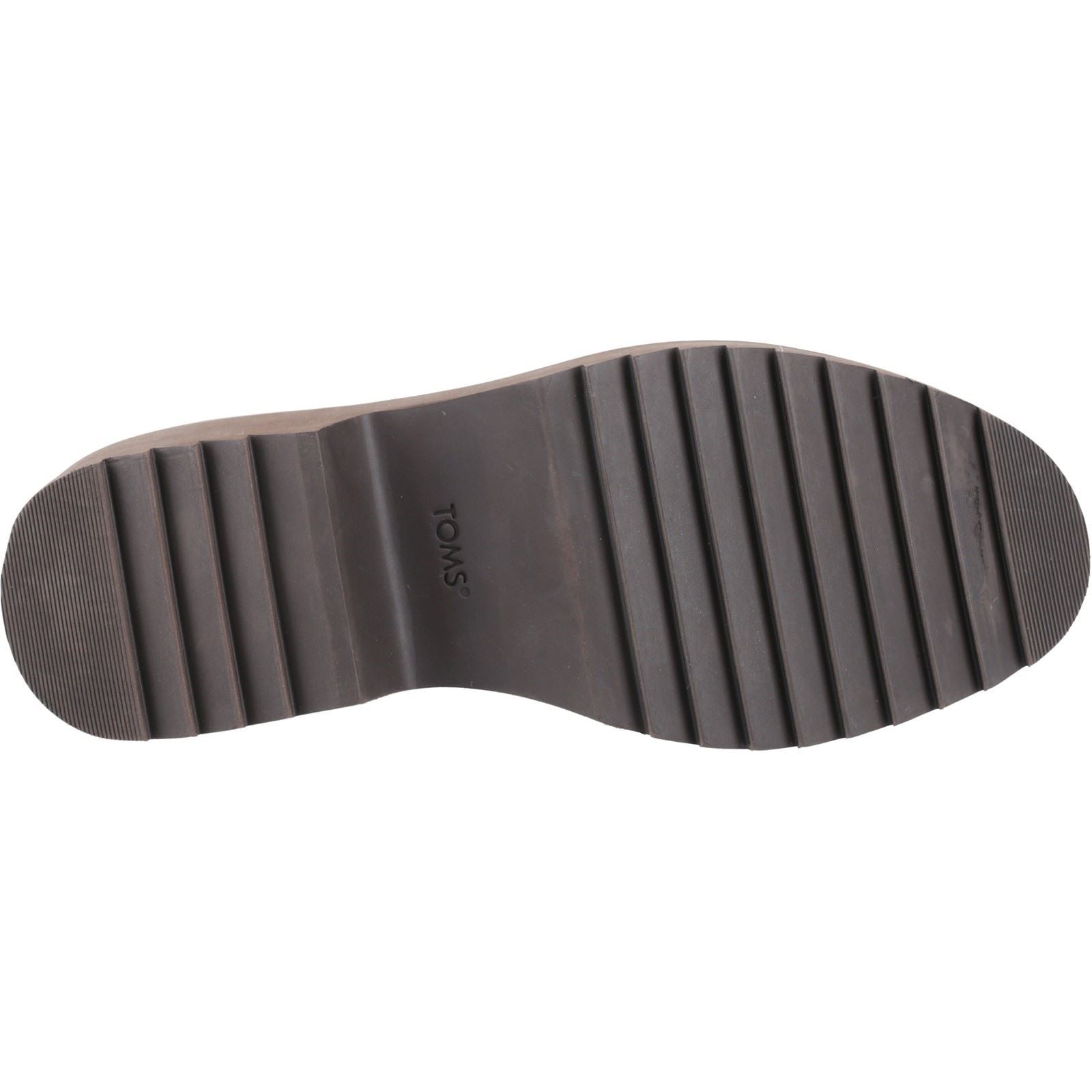 TOMS Millie Leder Damen Eichenbraune Absatzstiefeletten
