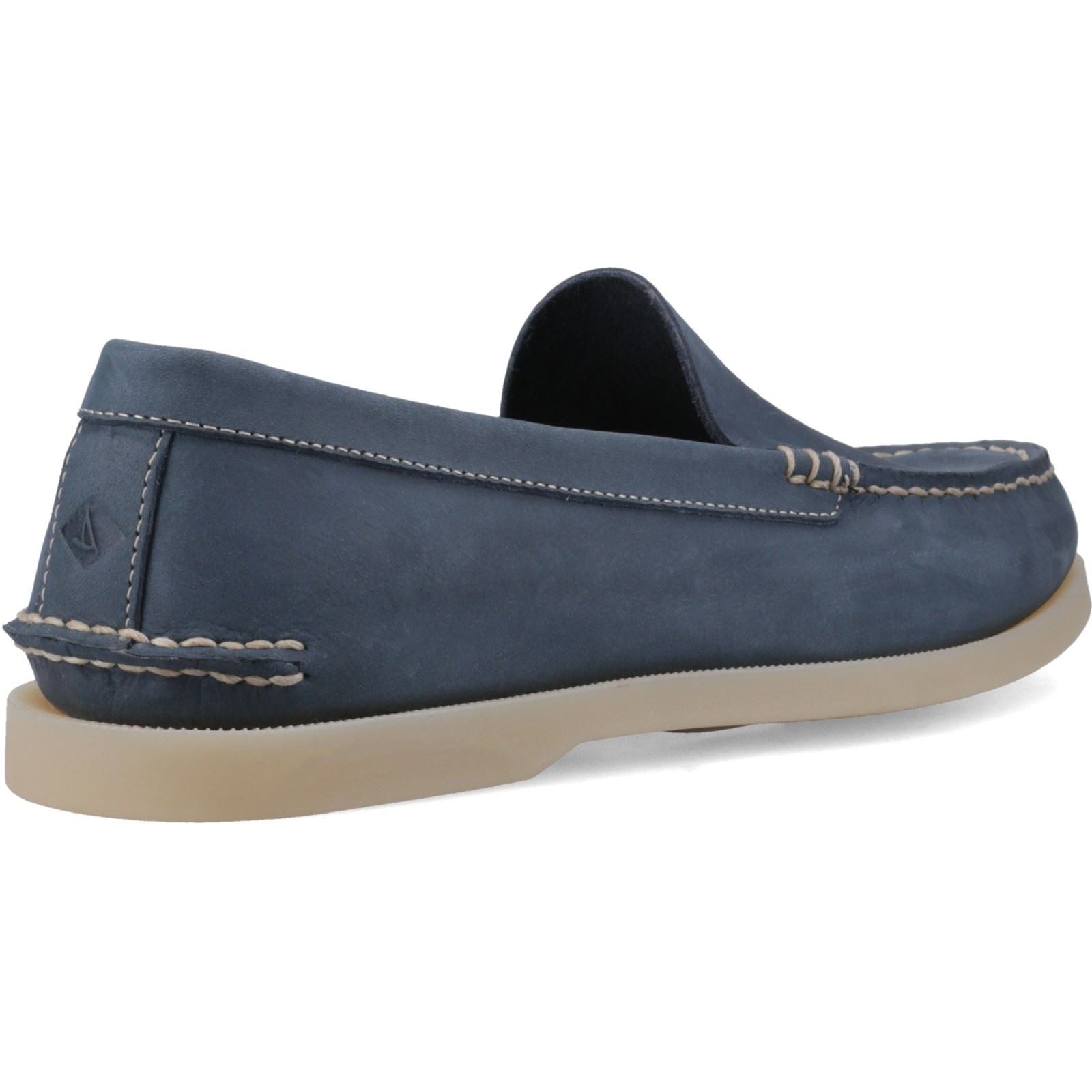 Sperry Authentic Venetian Leder Herren Marineblaue Freizeitschuhe