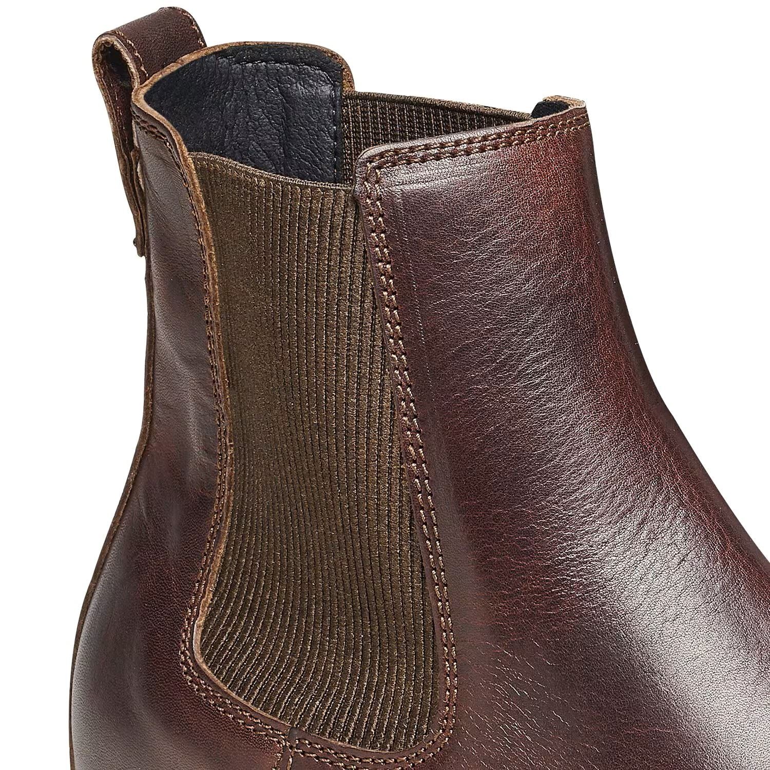 Birkenstock Highwood Chelsea Braune Herrenstiefel Aus Leder