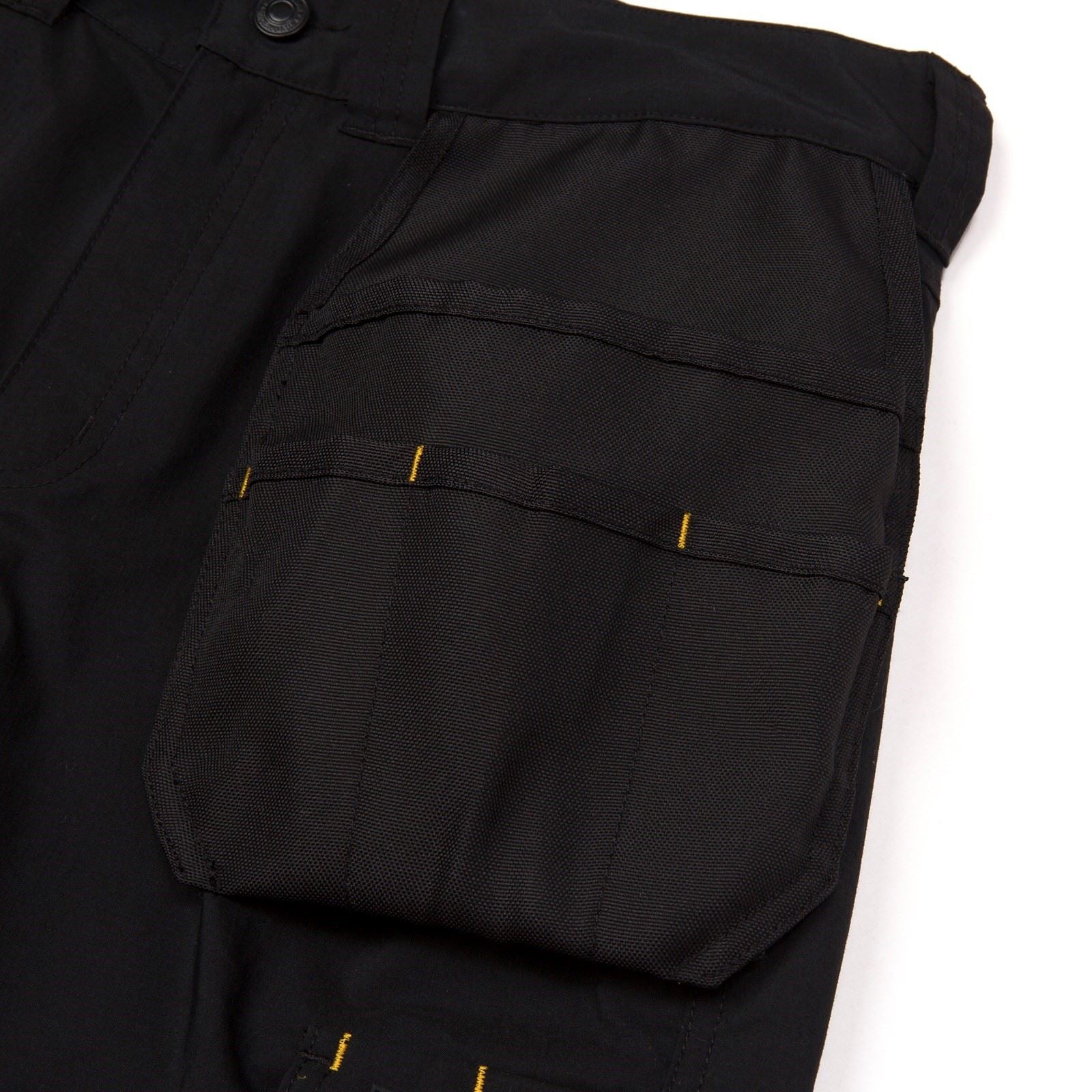 Caterpillar Nexus Holster Stretch Baumwoll Arbeits Shorts Für Herren In Schwarz
