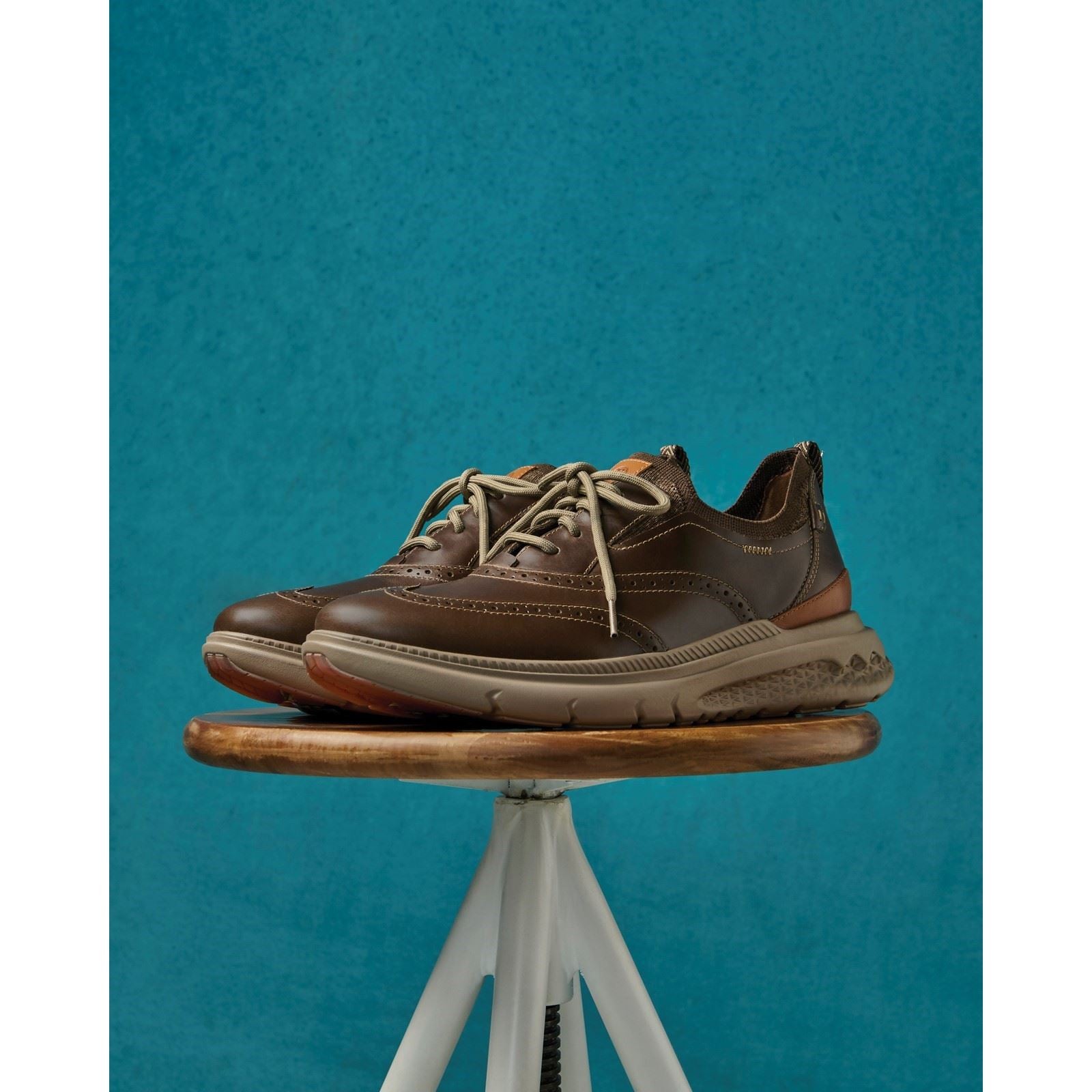 Hush Puppies Excel Herren Lederschuhe mit Schnürung von Fossil