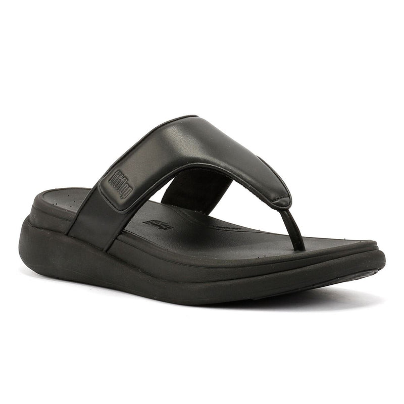 FitFlop F-Mode Go Adjustable Flatform Damen Schwarze Farbe Sandalen