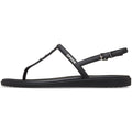 Crocs Miami Studded Thong Flip Thermoplastische Damen Schwarze Sandalen