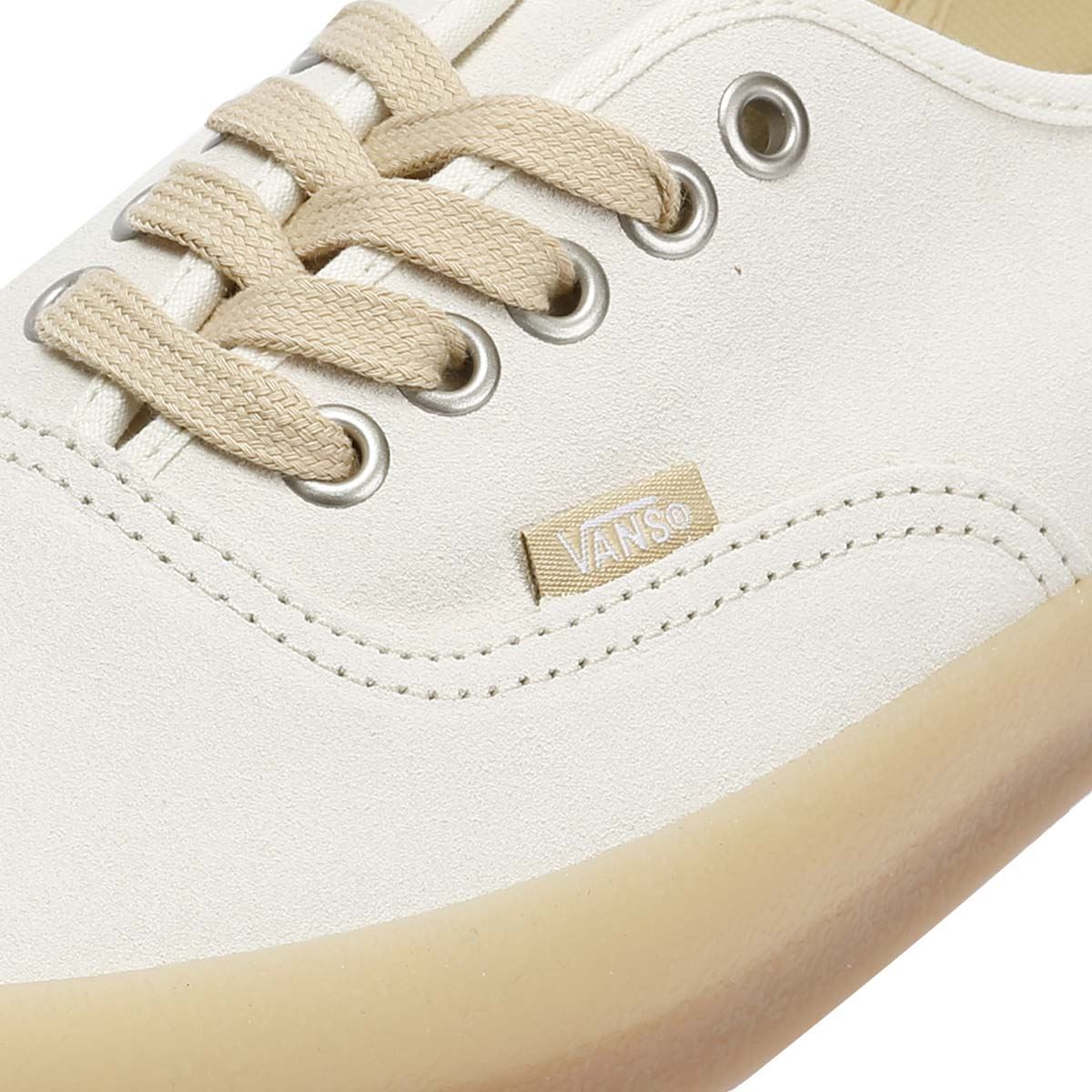 Vans Authentic Crepe Leder Herren Weiße Sneakers