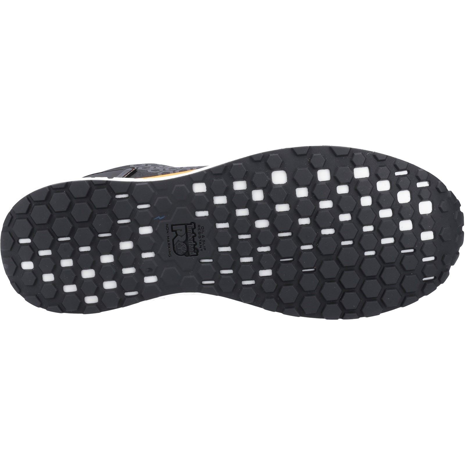Timberland Pro Reaxion Synthetische Schwarz/Orange Sicherheits-Sneaker