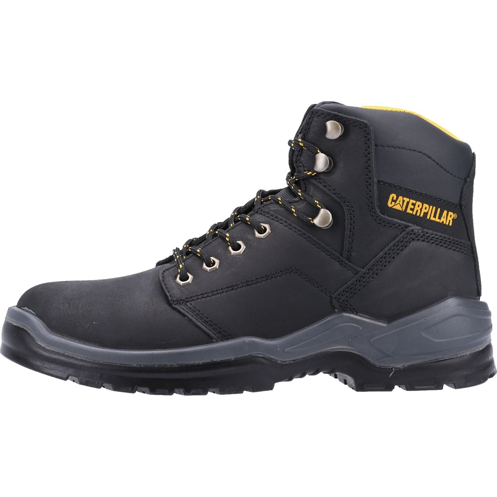 Caterpillar Striver Leder Schwarze Farbe Sicherheitsschuhe