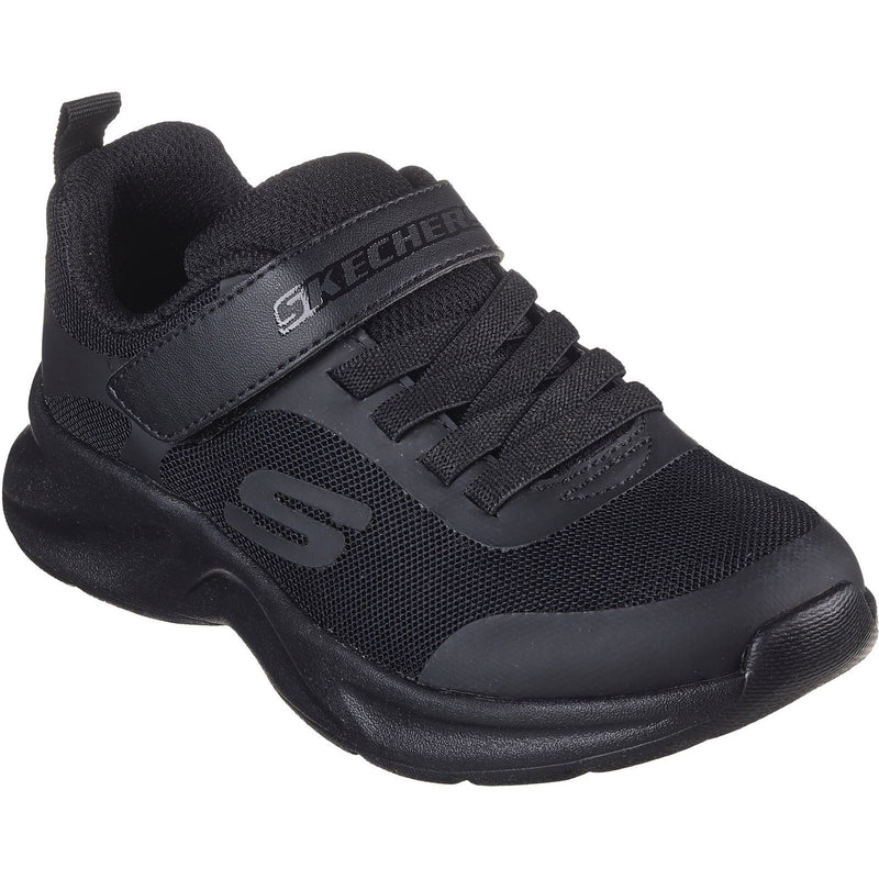 Skechers Dynamatic Damen Schwarze Textilsneaker