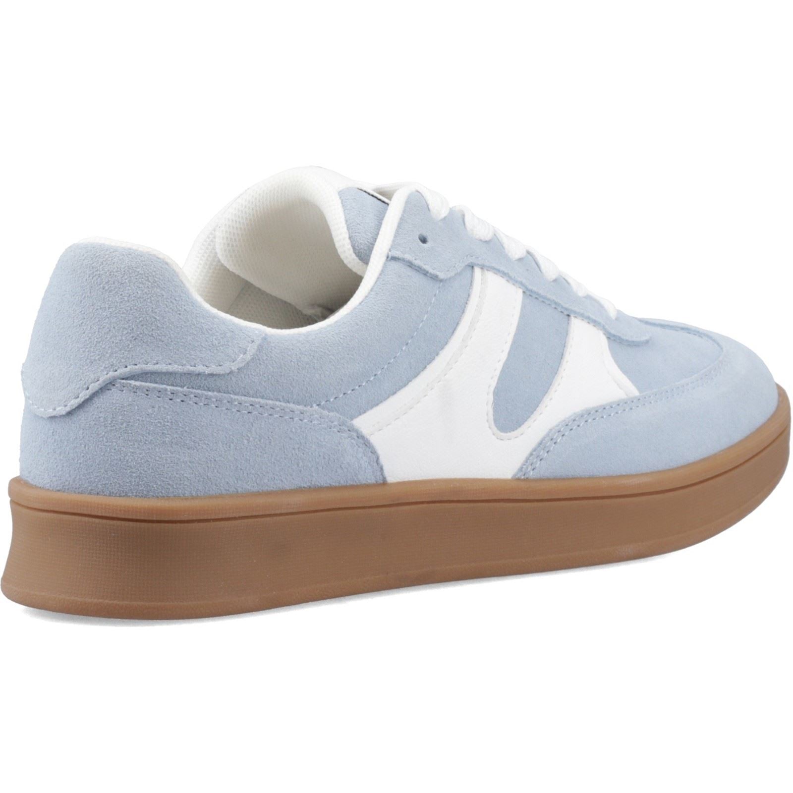 Hush Puppies Maura Wildleder Damen Blaue Sneaker
