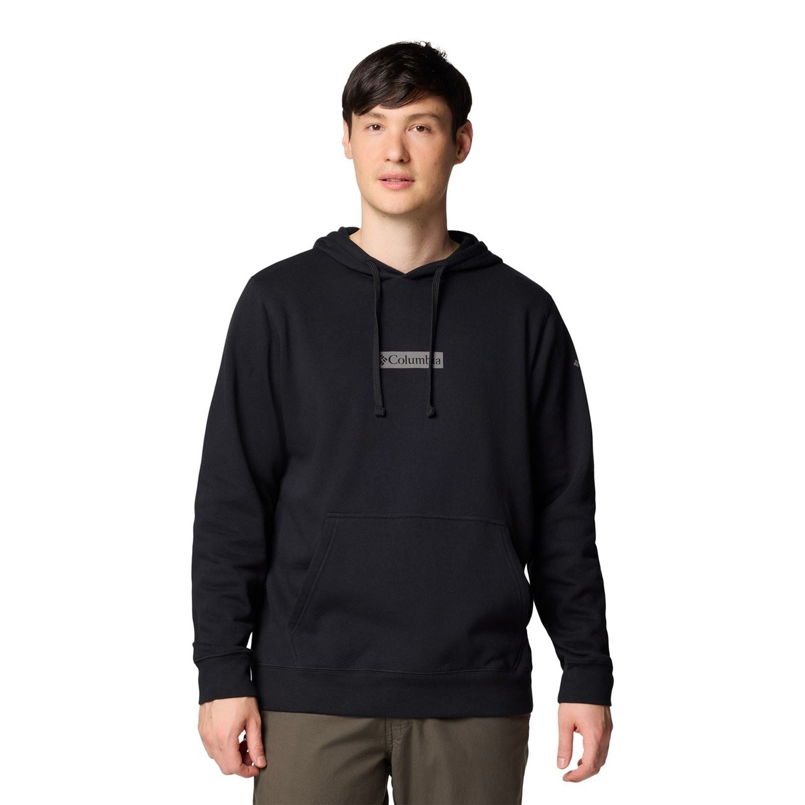 Columbia Columbia Trek Trek Baumwolle Herren Schwarzes Kapuzensweatshirt