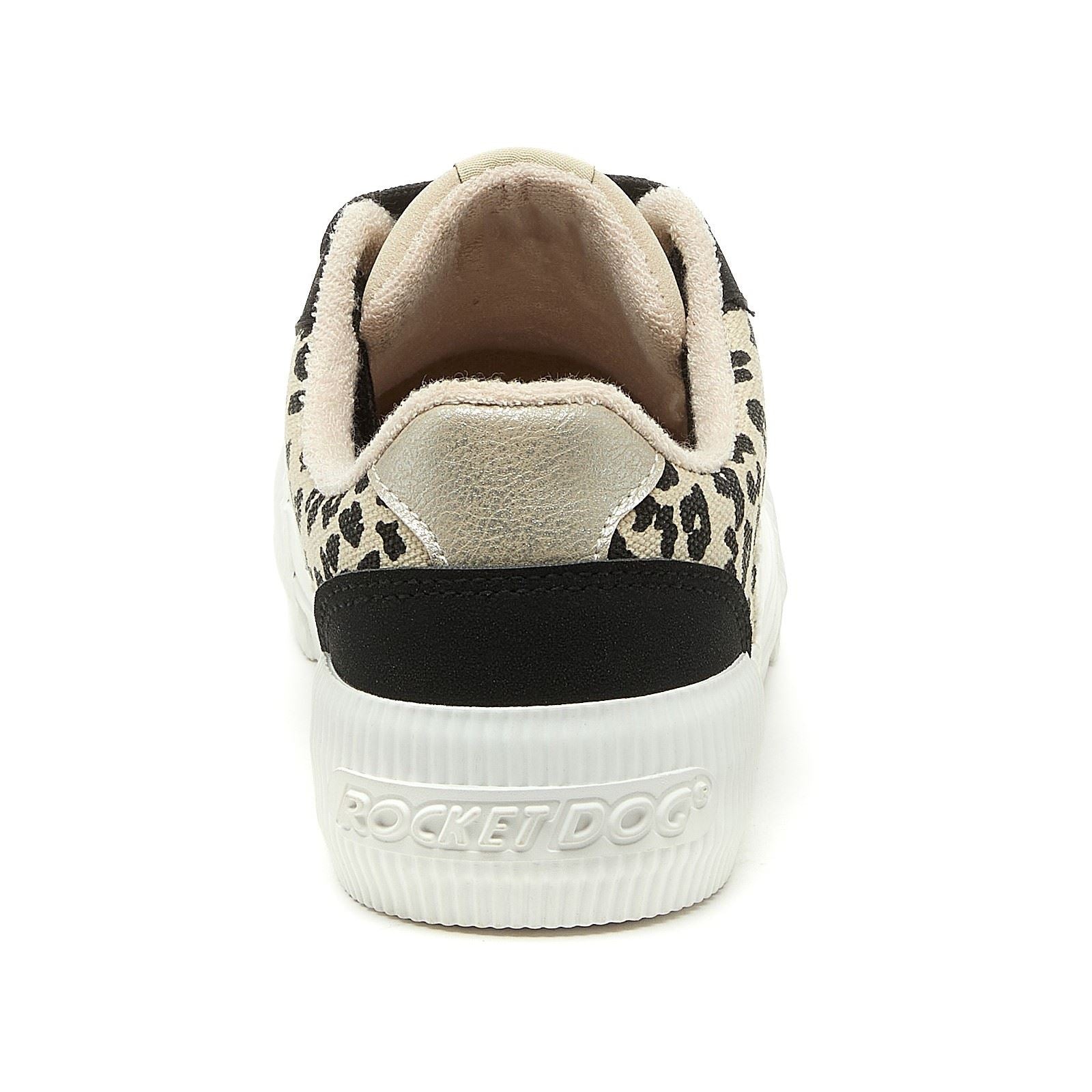 Rocket Dog Cheery Blocked Damen Sneakers Aus Baumwolle In Schwarz/Natur