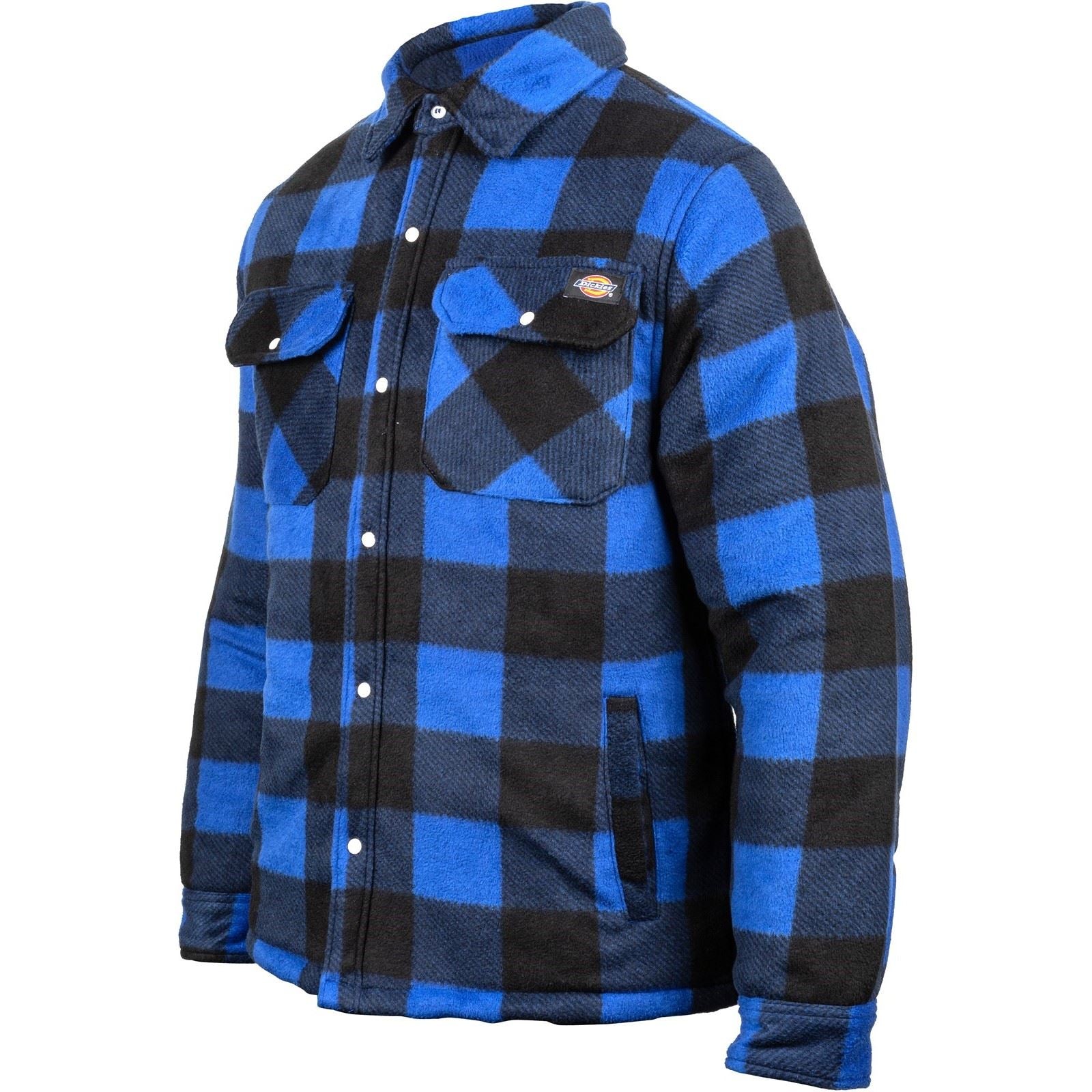 Dickies Portland Polyester Herren Blau Freizeithemd