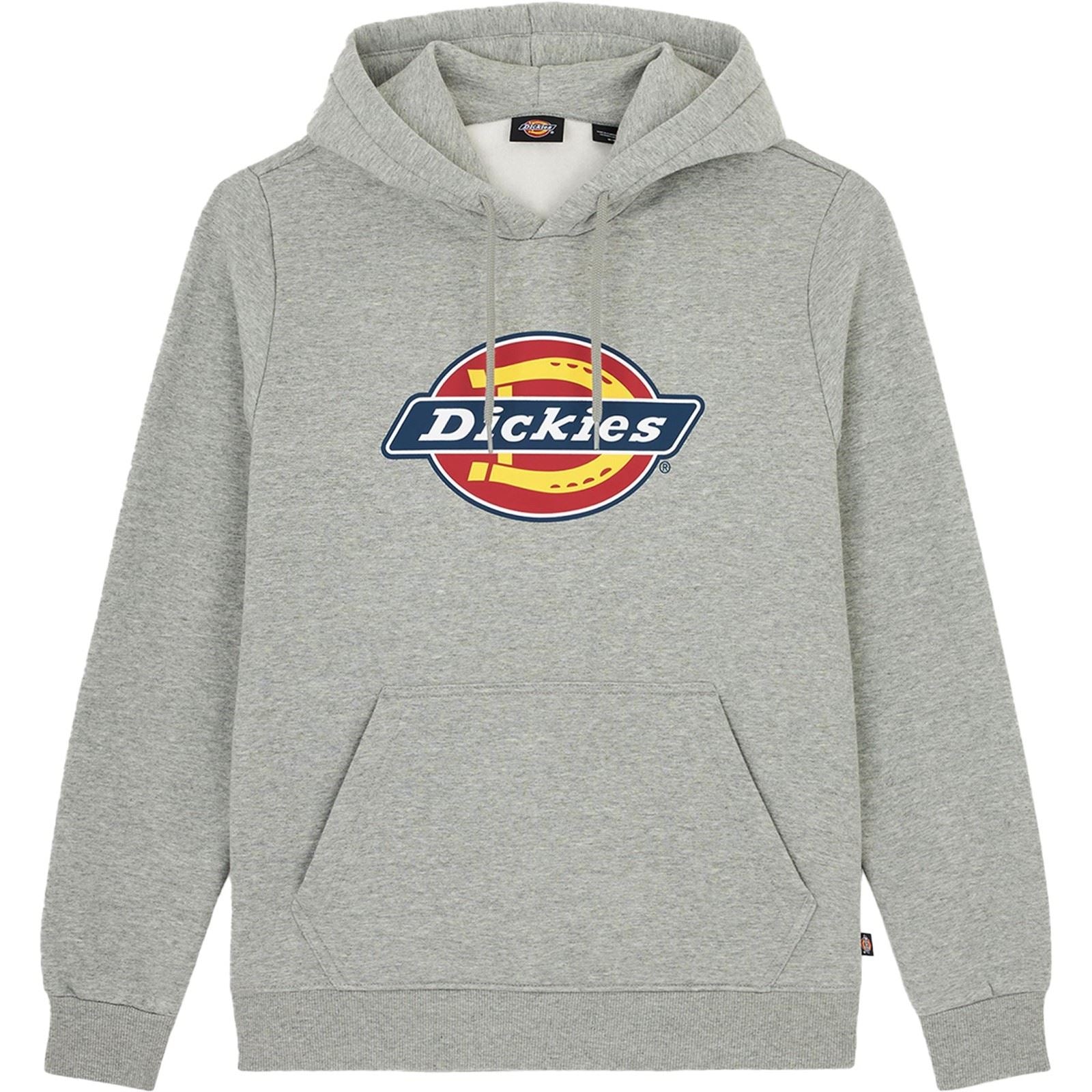 Dickies Icon Logo Hoodie Unisex Erwachsene Graues Kapuzensweatshirt