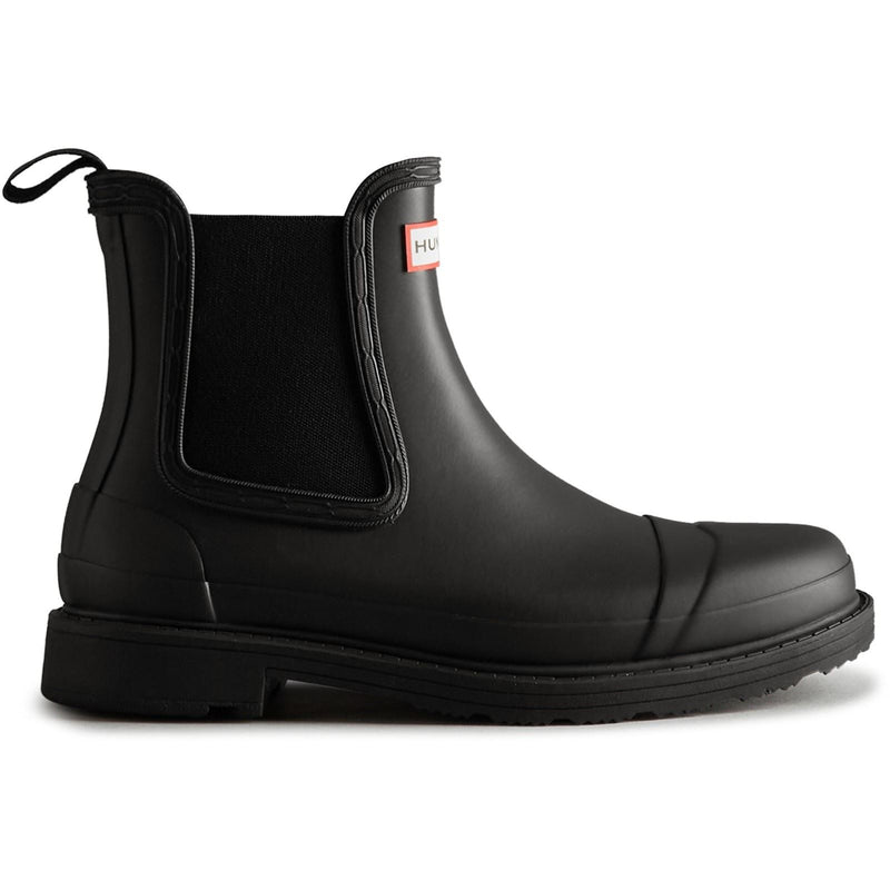 Hunter Commando Gummistiefel Für Damen In Schwarz