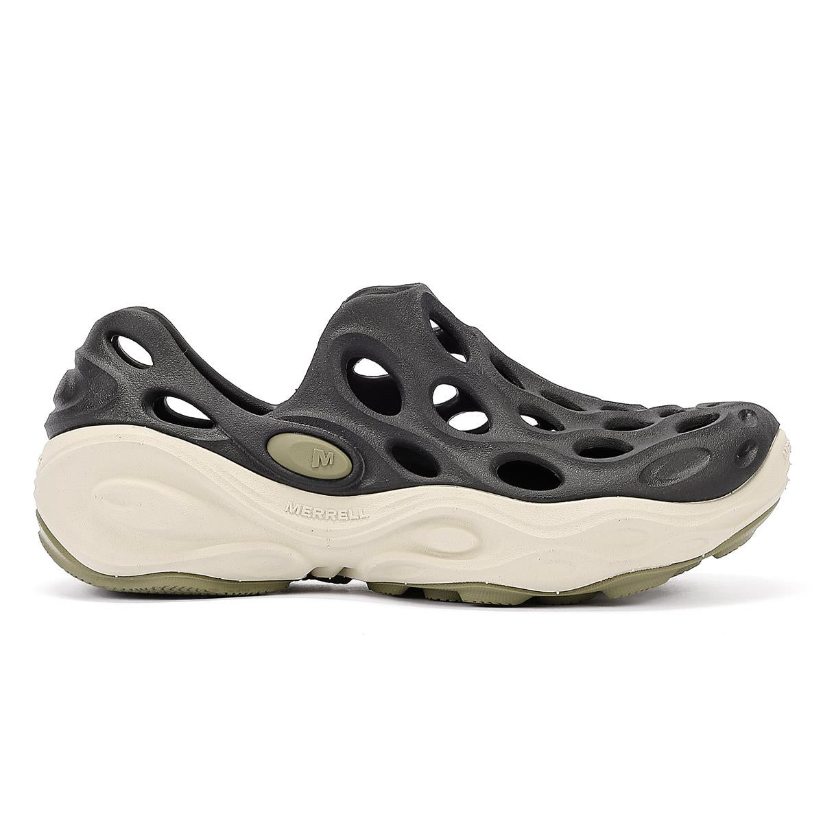Merrell Hydro Next Gen Moc Herrenschwarz/Cremefarbene Sandalen