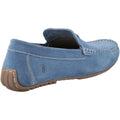Hush Puppies Ralph Suede Herren Lederslipper In Blau