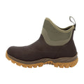 Muck Boots Arctic Sport II Gummi Dunkelbraune/Olivgrüne Gummistiefel