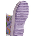 Hunter Kids Dinosaur Boot Gummi Lila Dinosaurier Gummistiefel