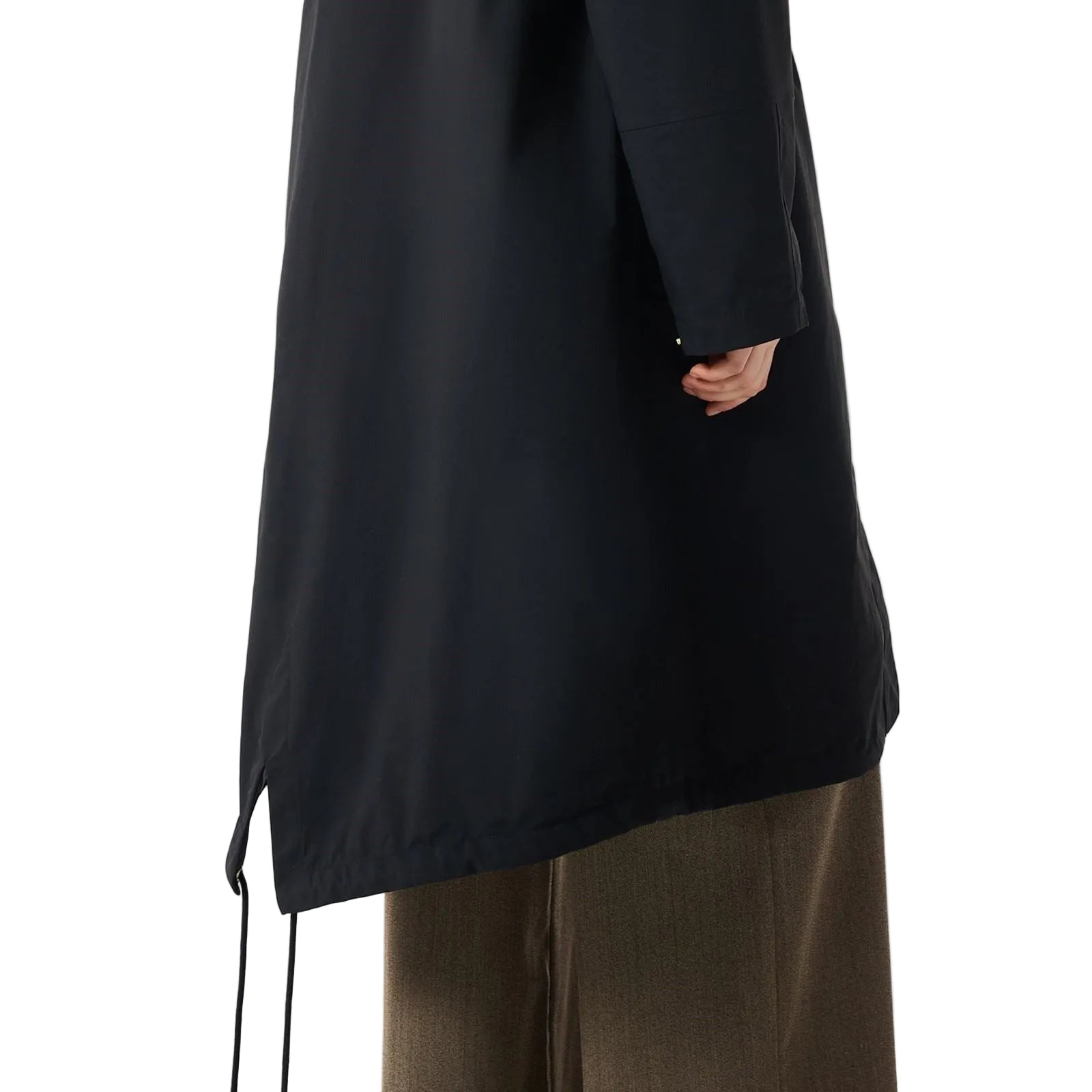 Hunter Original Parka Damen Schwarze Regenparkas