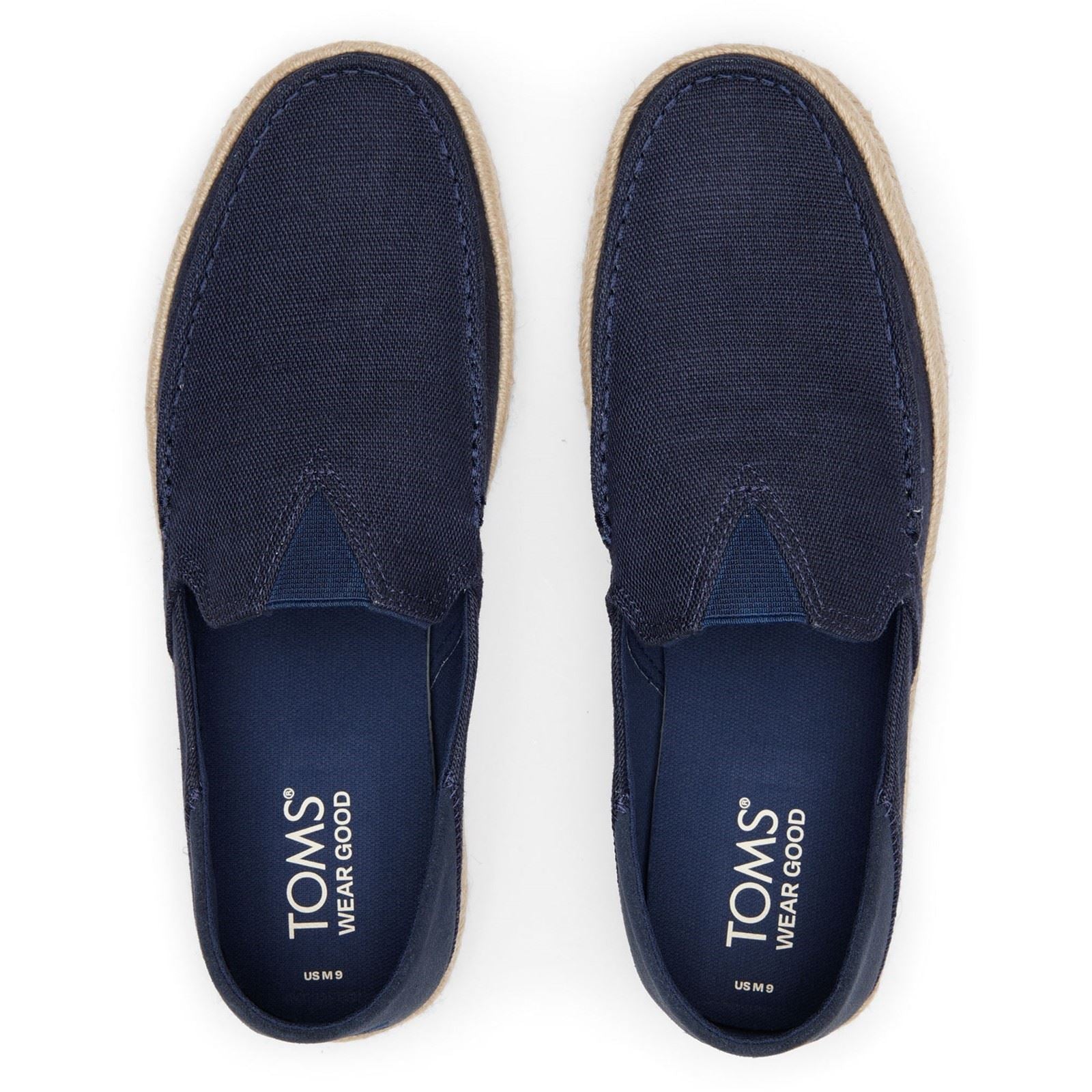 TOMS Alonso Herren Marineblaue Espadrilles