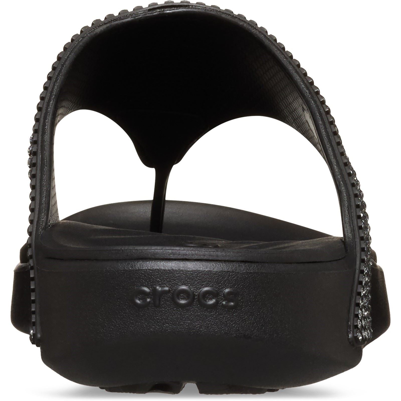 Crocs Getaway Triangle Eva Damen Schwarze Sandalen