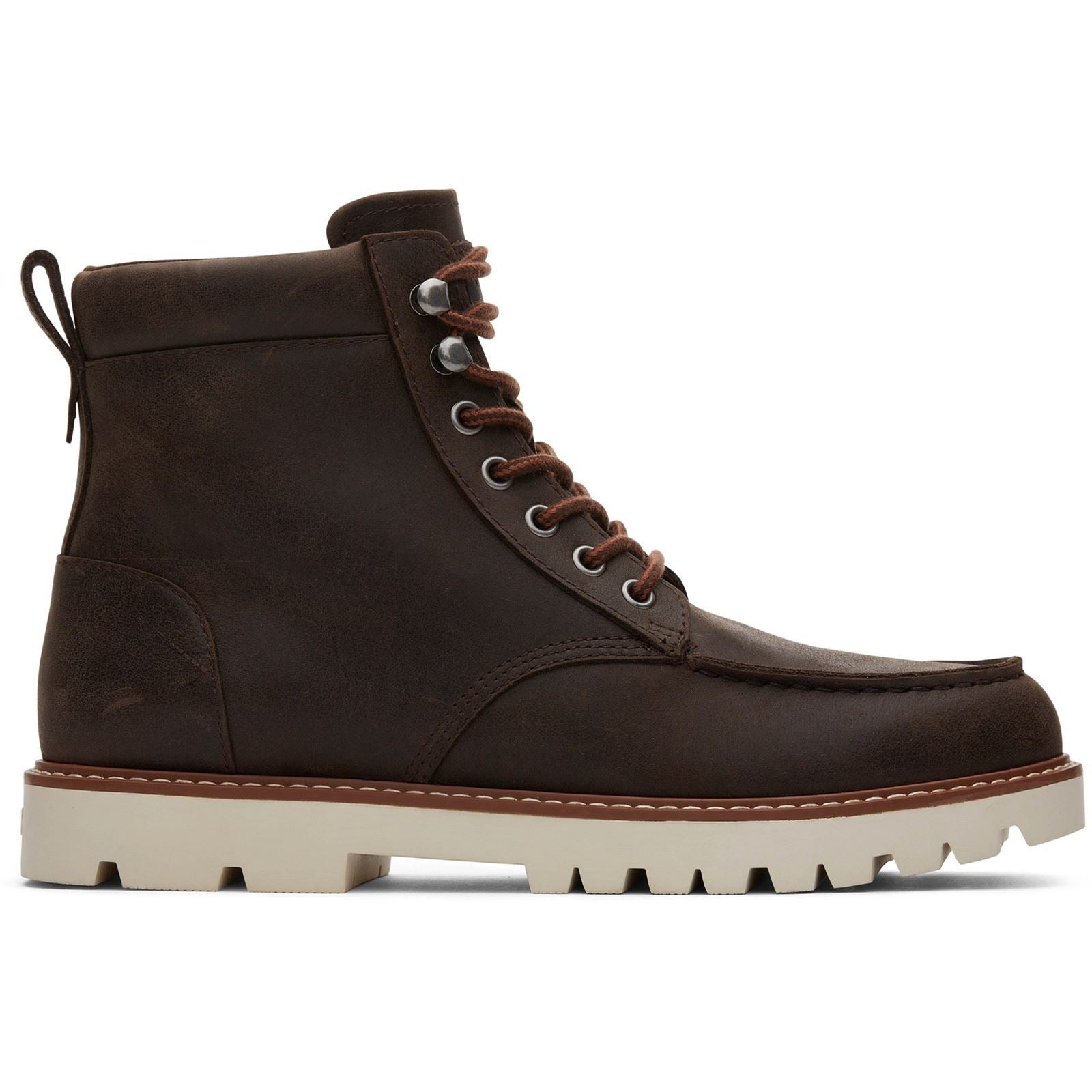 TOMS Palomar Leder Herren Dunkelbraune Stiefel