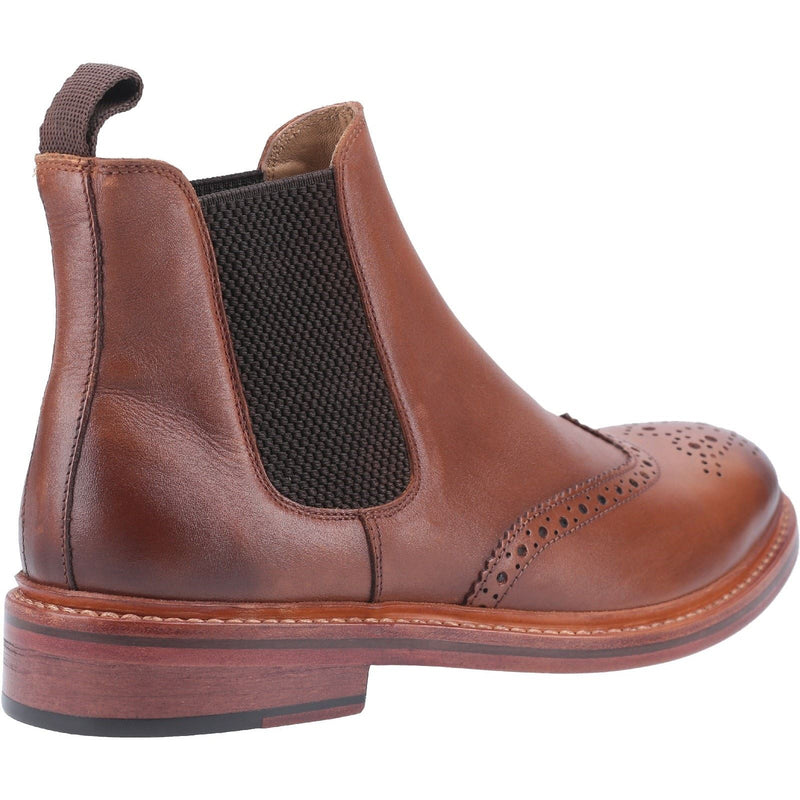 Cotswold Siddington Braune Herrenstiefel Aus Leder