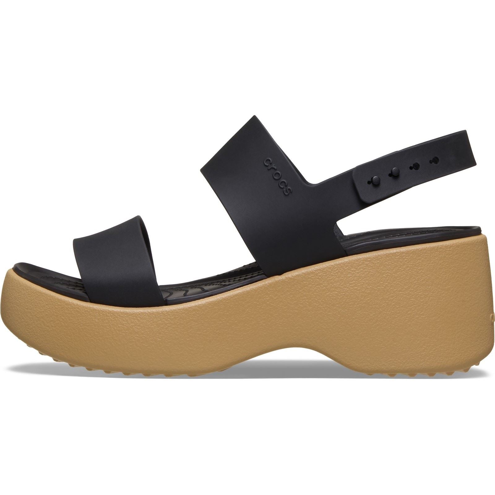 Crocs Brooklyn Sky Eva Damen Sandalen Schwarz/Cashew