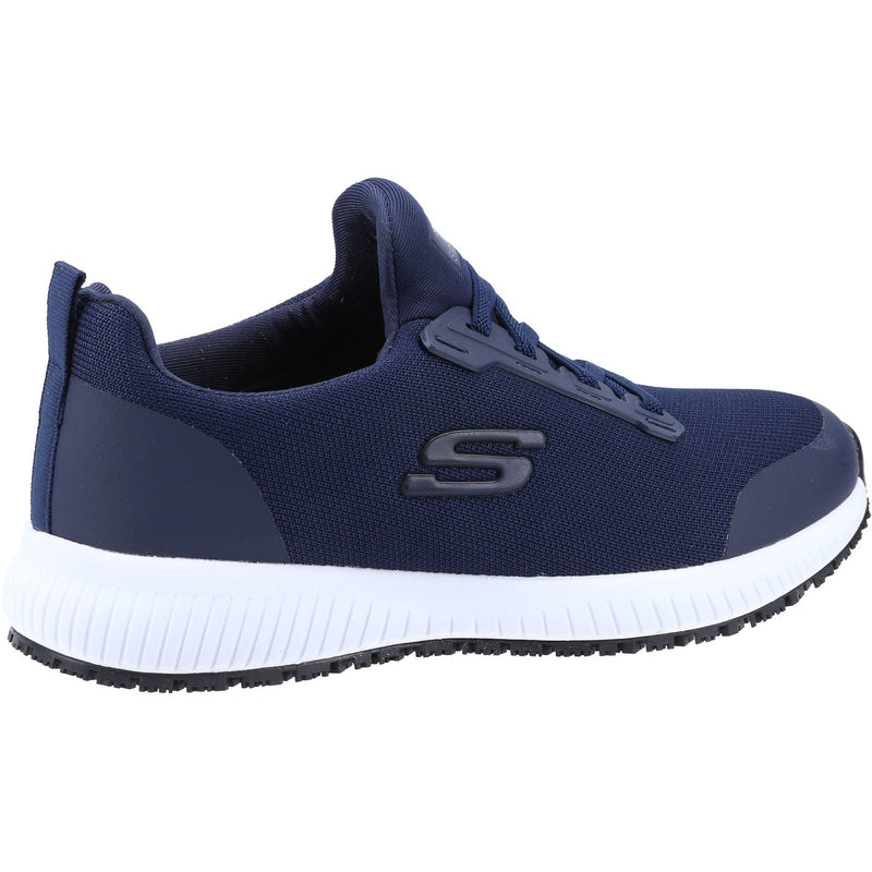 Skechers Workwear Squad SR Textil Damen Navy Sicherheits Sneakers