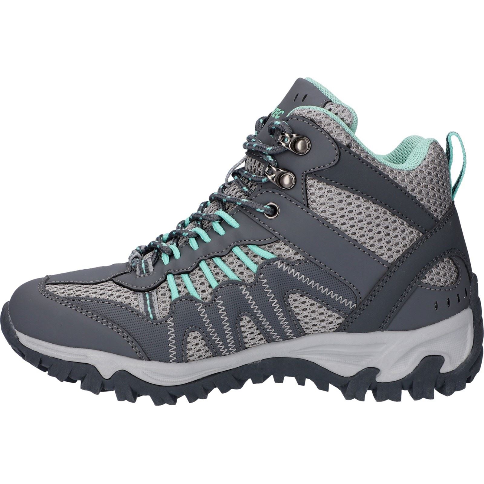 Hi-Tec Jaguar Mid Damen Wanderschuhe Aus Polyester In Anthrazit/Grafit/Cool Grey