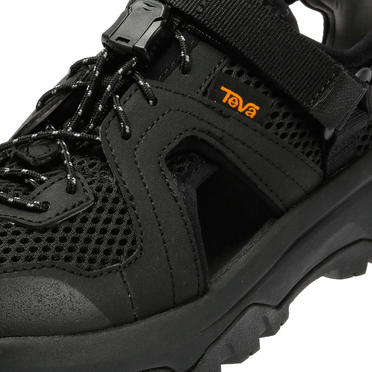 Teva Hurricane XLT3 Closed-Toe Damen Schwarze Sandalen