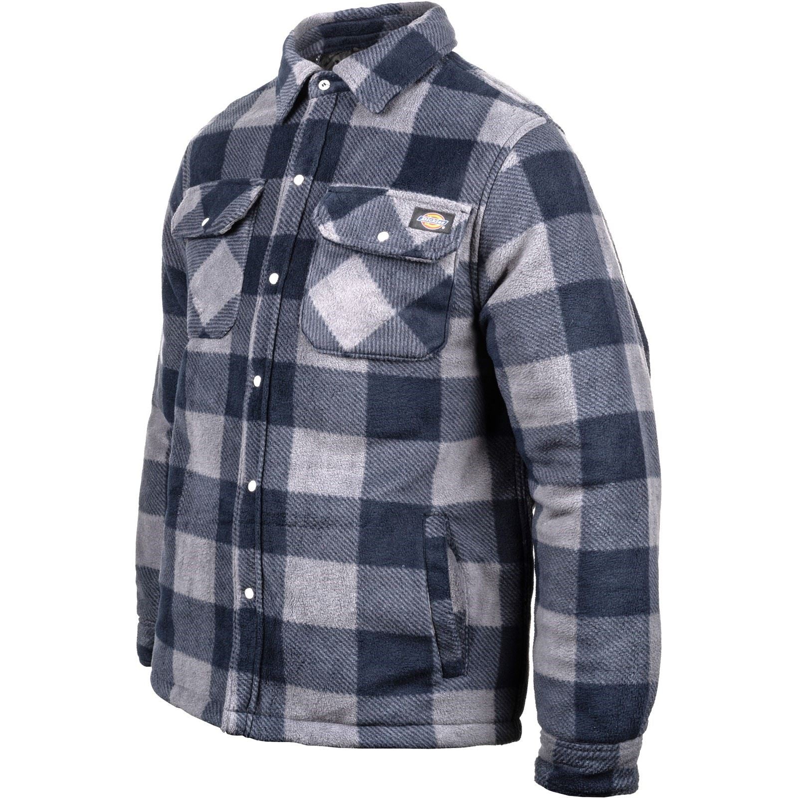 Dickies Portland Polyester Herren Blau Freizeithemd