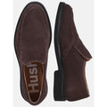 Hush Puppies Earl Slip On Wildleder Herren Braune Loafer