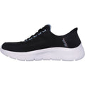 Skechers Go Walk Flex Clear Creek Damen-Sneaker In Schwarz/Mauve
