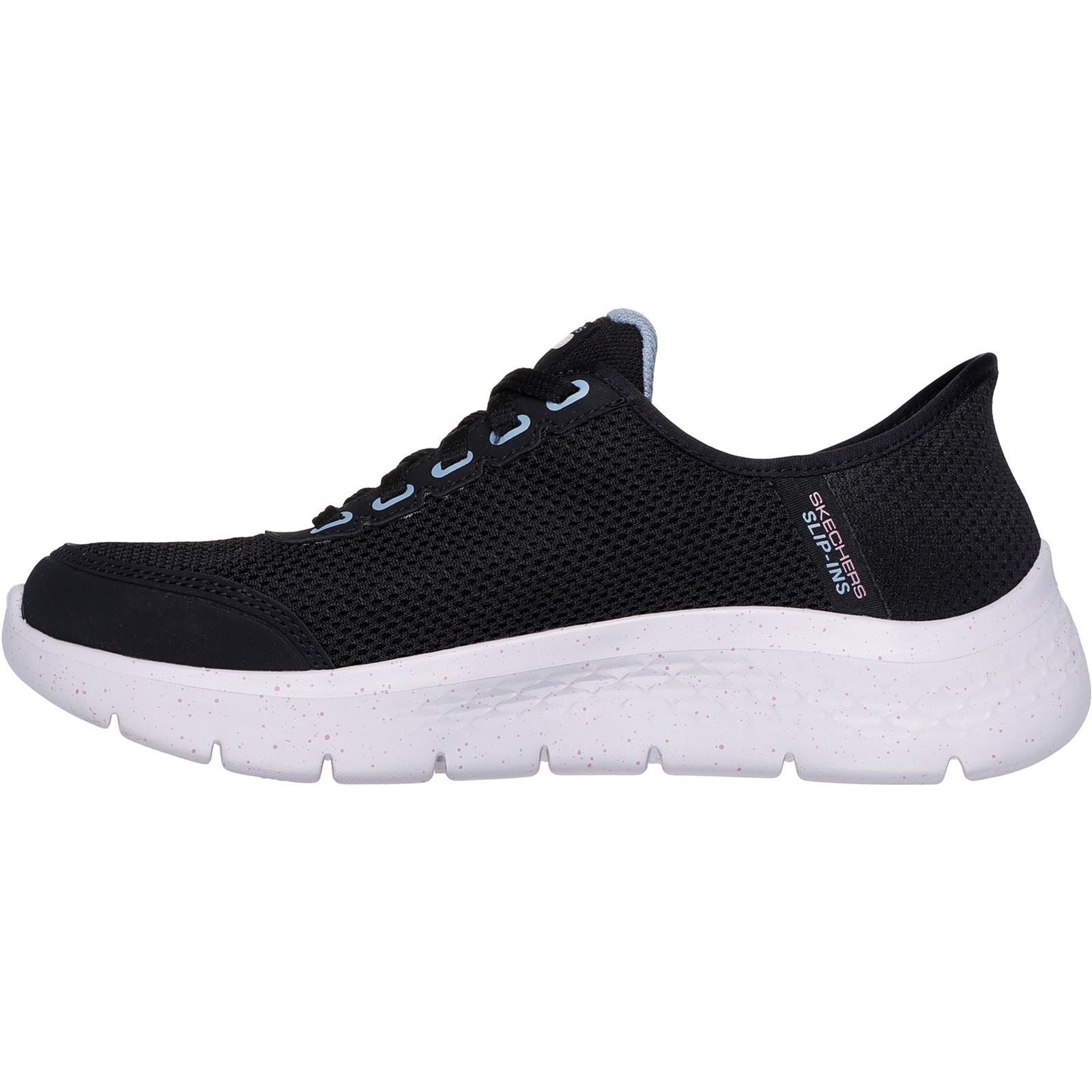 Skechers Go Walk Flex Clear Creek Damen-Sneaker In Schwarz/Mauve