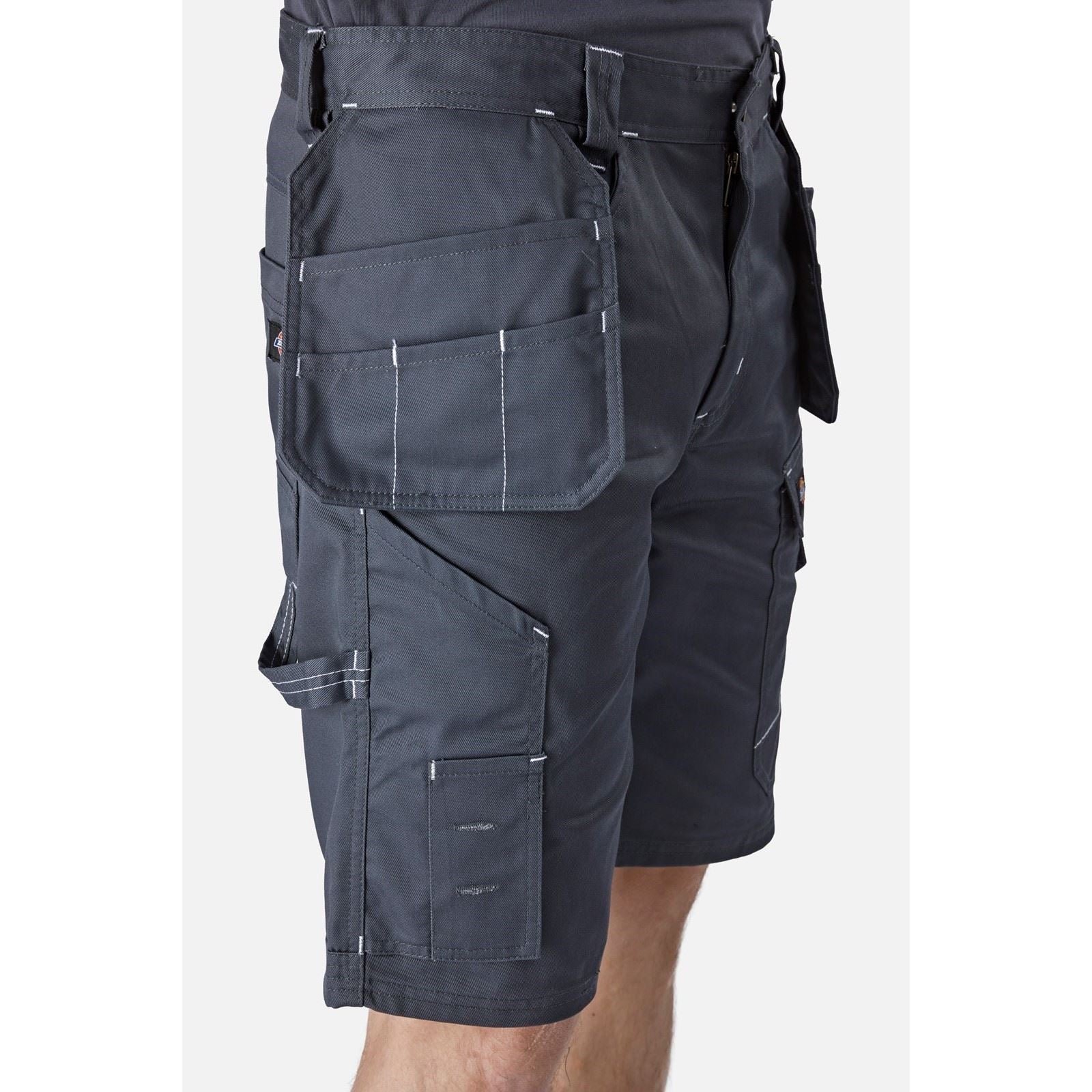 Dickies Redhawk Pro Work Polyester Herren Grau Arbeitskurze Hosen