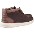 HEYDUDE Wally Mid GripR Herren Ankle Boots aus Baumwolle in Maulwurfsbraun/Downtown