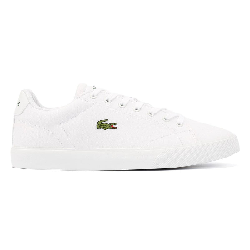 Lacoste Lerond Set Weiße Canvas Sneaker Für Herren