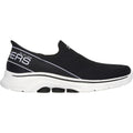 Skechers GO WALK 7 - Mia Textile Damen-Sneaker In Schwarz/Weiß