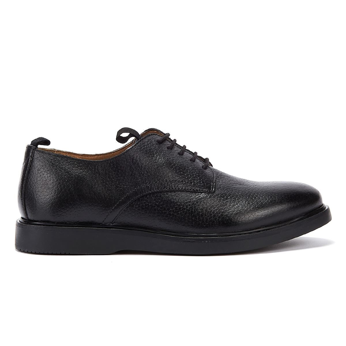 Hudson Barnstaple Lace Up Lederschuh Herren Schwarz Casual