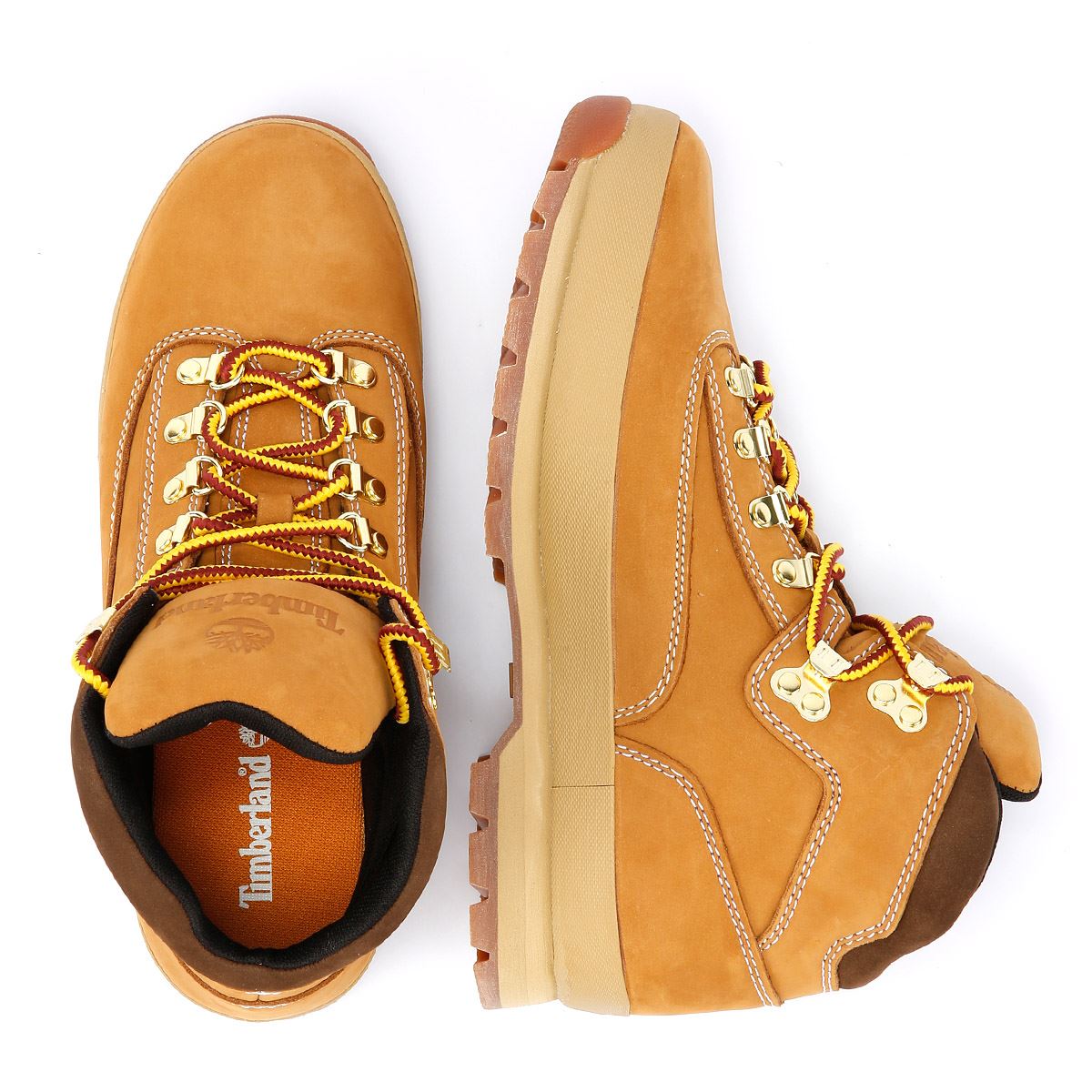 Timberland Euro Hiker Mid Lace Braune Herrenstiefel Aus Leder
